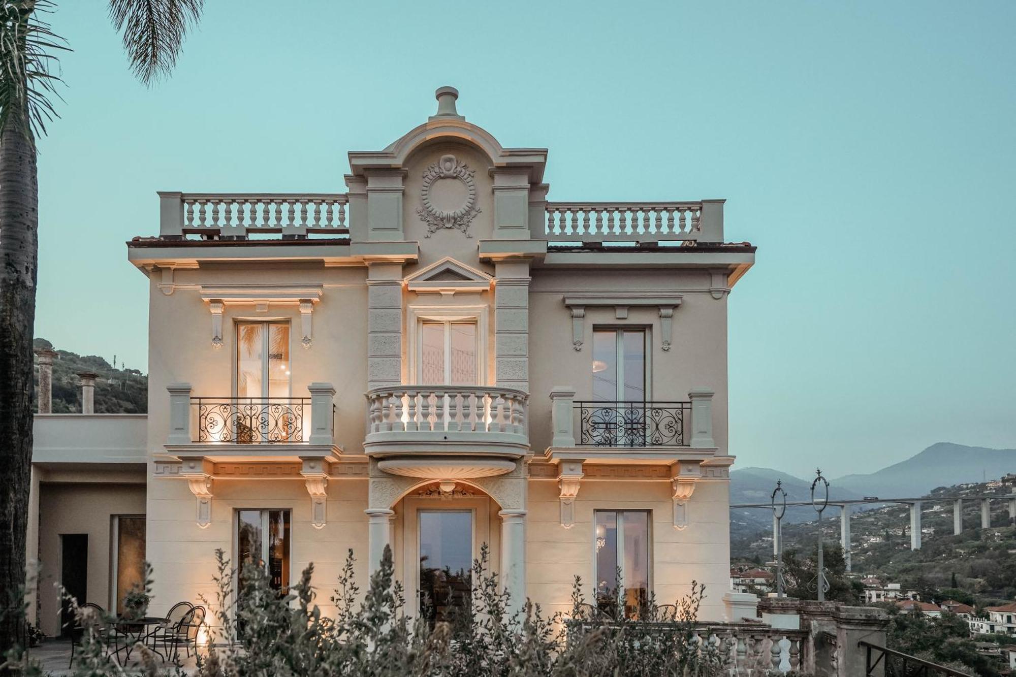Residenza Villa Genua Bordighera Esterno foto